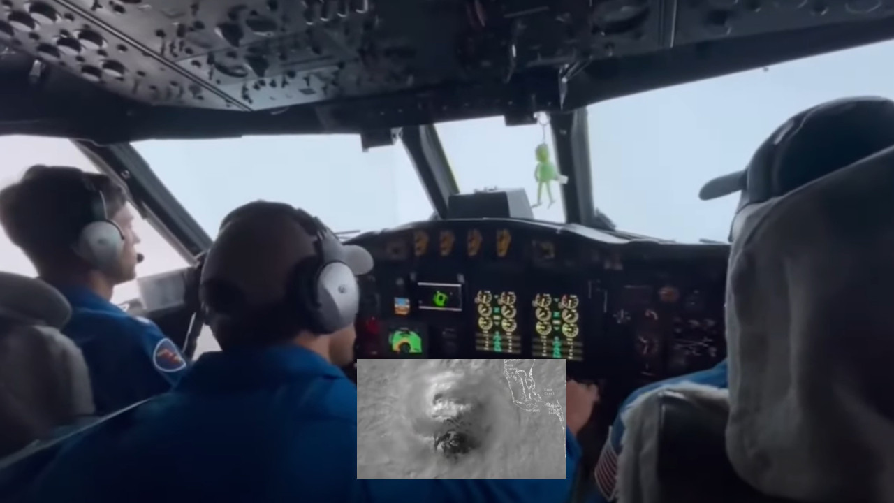 LET U SRCE URAGANA IJANA: Najstrašnije iskustvo pilota VIDEO