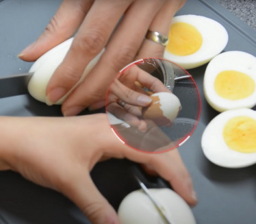 KAO OD ŠALE: Trik za lako ljuštenje kuvanih jaja