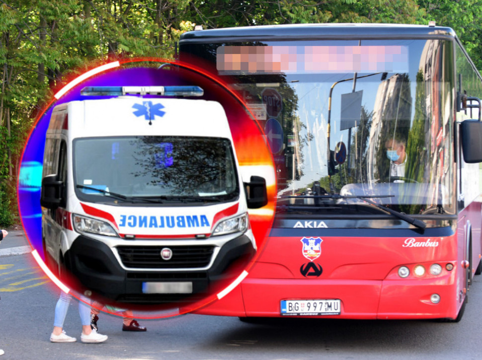 POVREĐENO DETE (13): Sudar automobila i autobusa u Jerkoviću