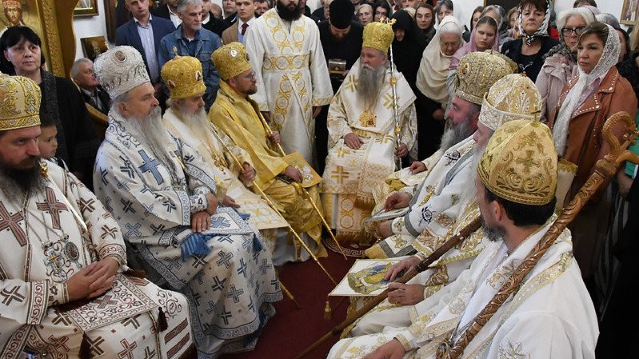 Митрополит Јоаникије на слави Цетињског манастира