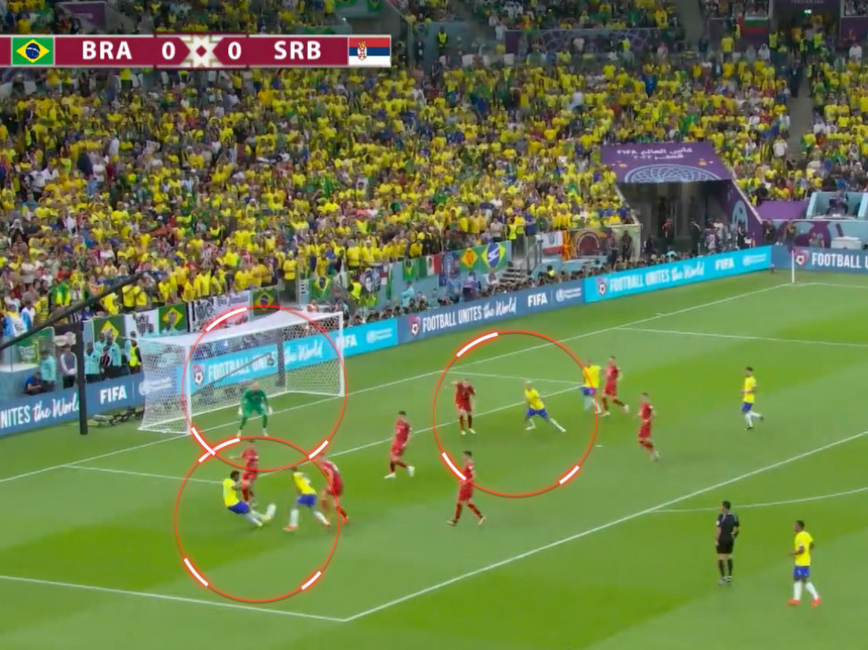 KAKVA ŠTETA: Vidite kako smo nesrećno primili gol od Brazila