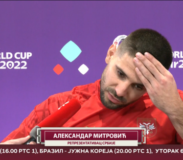 MUK U SVALČIONICI: Mitrović iskreno - "teško je i boli"