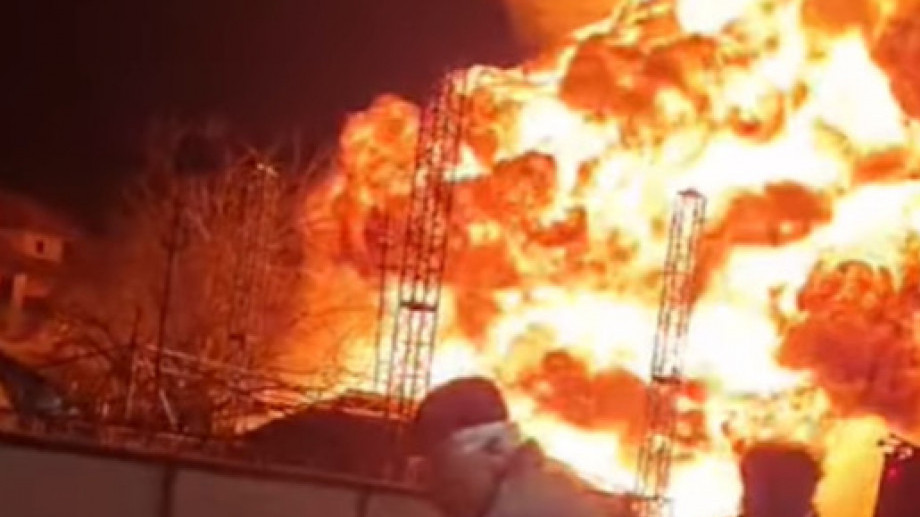 UŽAS U TEMERINU: Gori veliki magacin, došlo i do eksplozija