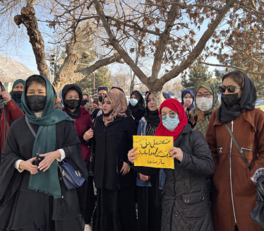PROTEST U KABULU Negodovanje zbog zabrane ženama da studiraju