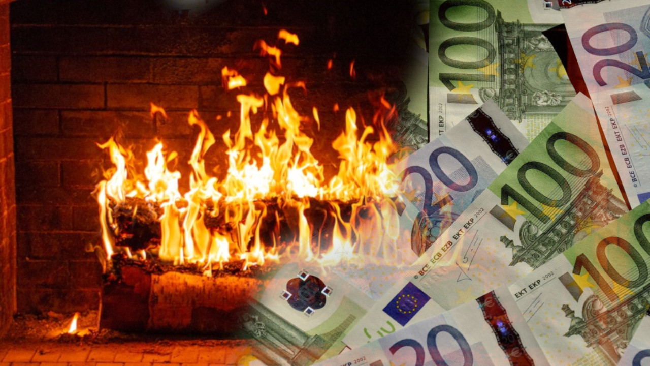 Žena zapalila vatru u kaminu, a muž u njemu krio 20.000 evra