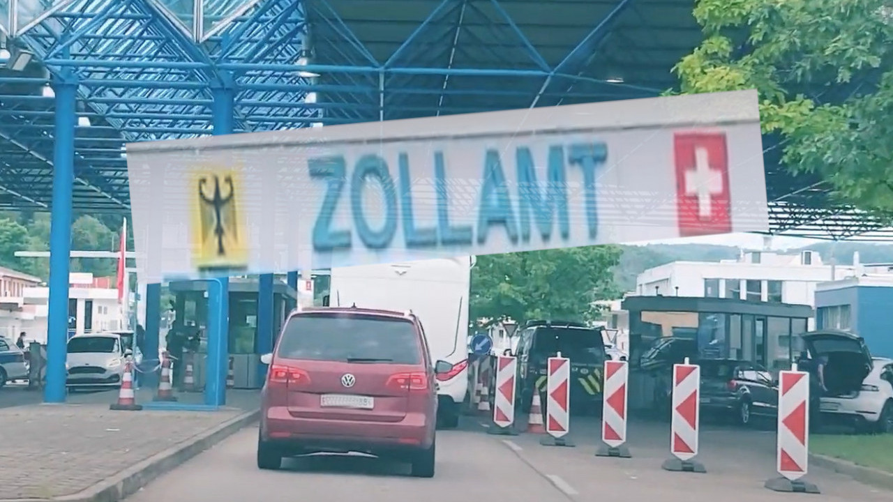 POLICAJCI U ŠOKU: Zaustavili auto na granici Nemačke i Švice