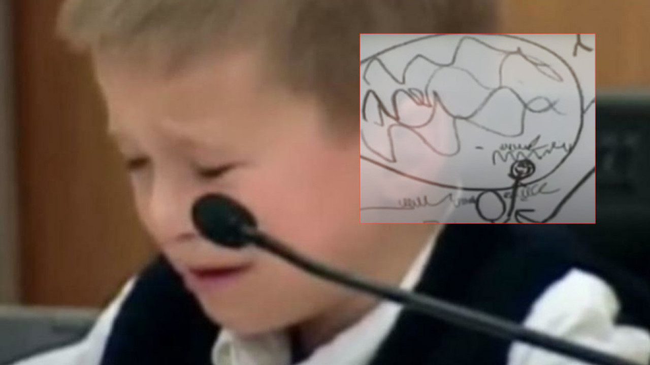 Због цртежа дечака (7) мајка је осуђена на ДОЖОВТНУ РОБИЈУ