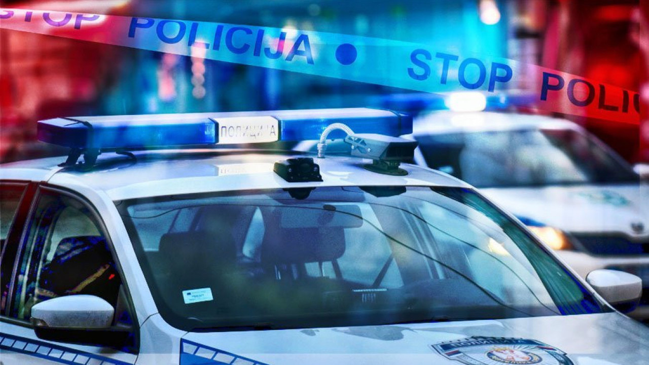 ДРАМА У ВРЧИНУ: Комби пун миграната ударио у полицијски ауто