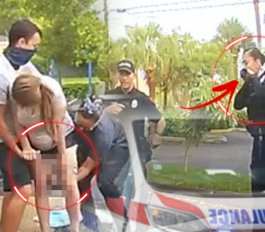 PORODILA SE ISPRED BOLNICE Reakcija policije je hit (VIDEO)