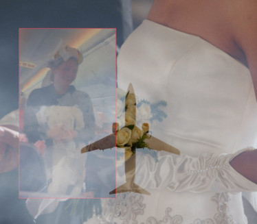 VENČANJE NA NEBU Organizovana svadba u avionu, šok venčanica