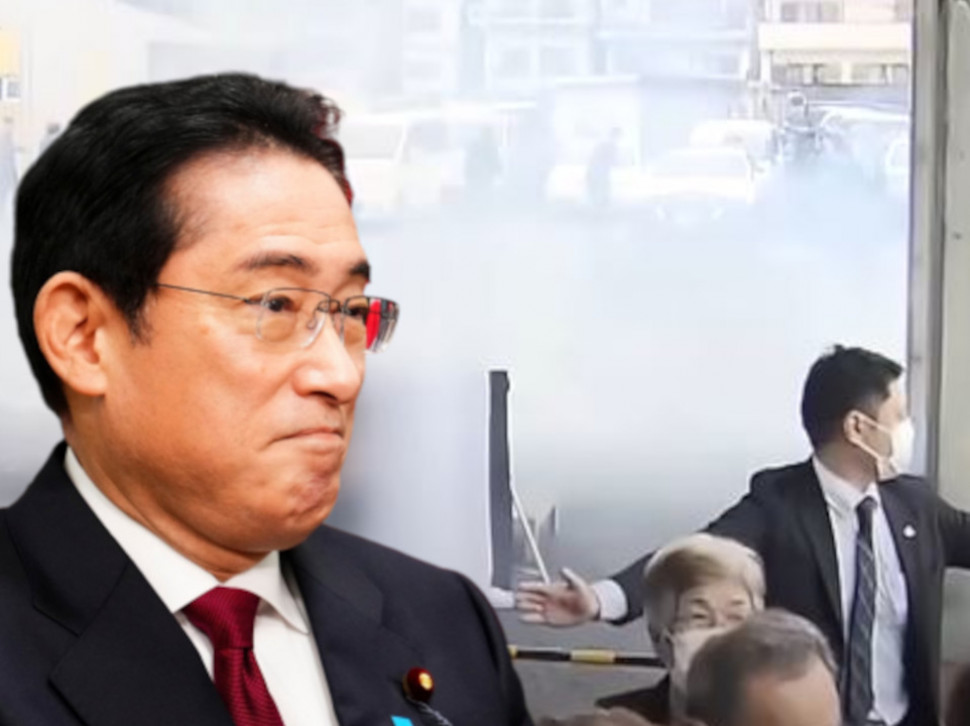 Бачена бомба на јапанског премијера Кишиду