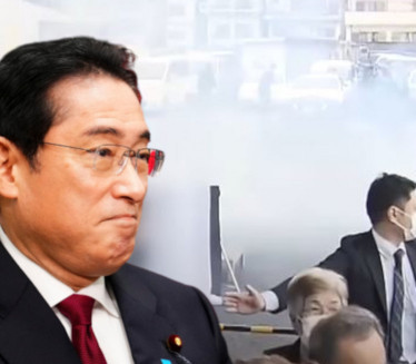 Bačena bomba na japanskog premijera Kišidu