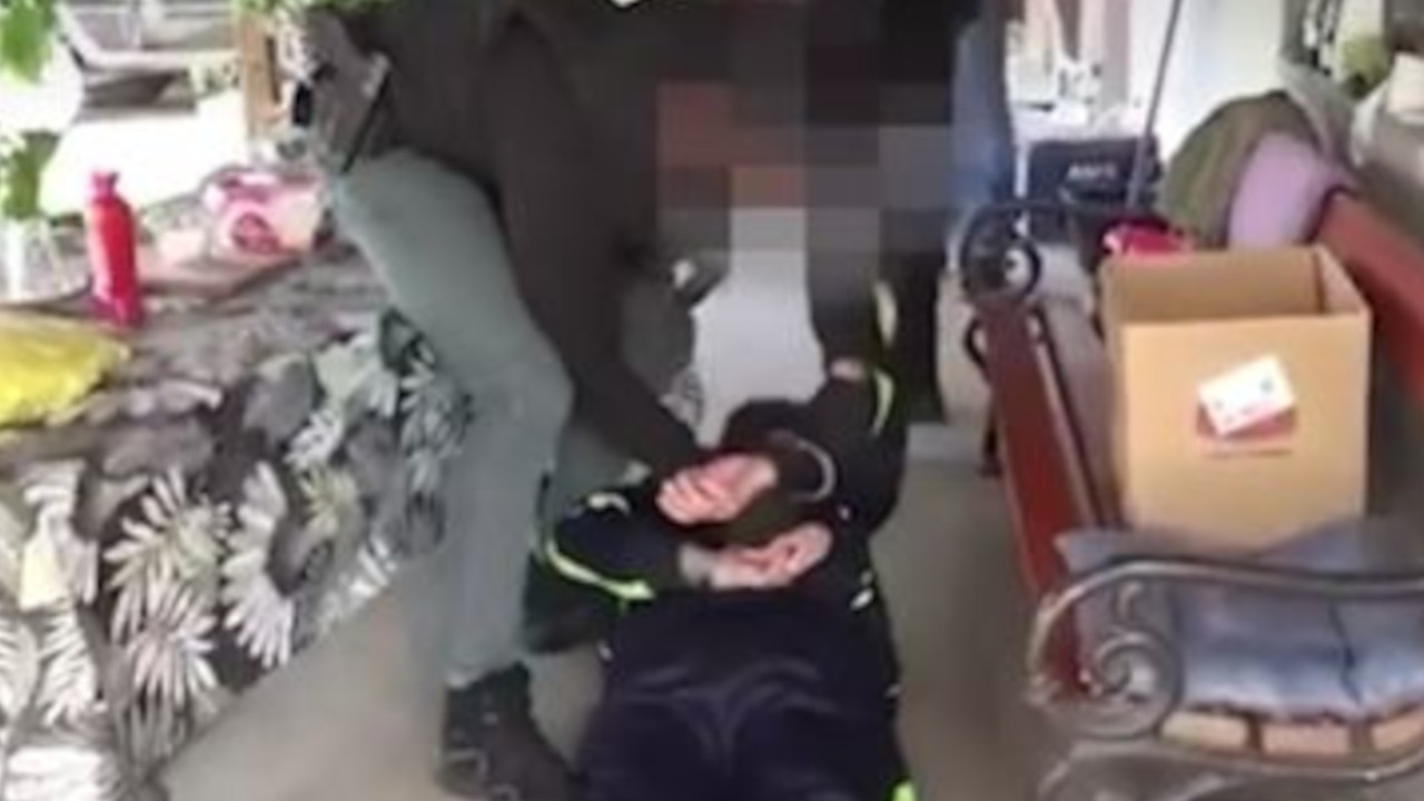 Hapšenje oca počinioca masakra kod Mladenovca (VIDEO)