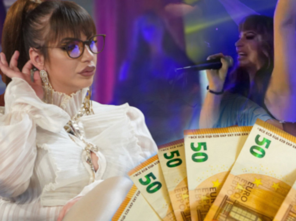 BASNOSLOVNA CIFRA: Evo koliko Kulićka zarađuje kao pevačica