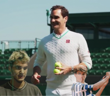 PLAVUŠAN: Ovako je Federer izgledao pre 25 godina