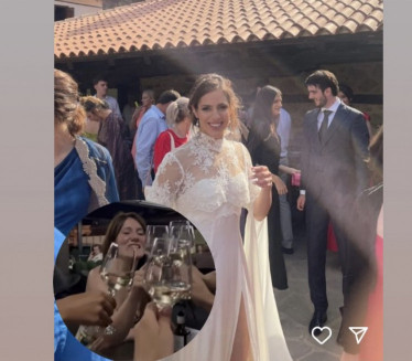 УДАЈЕ СЕ ЛЕПА ГЛУМИЦА: Миона Марковић данас прави свадбу