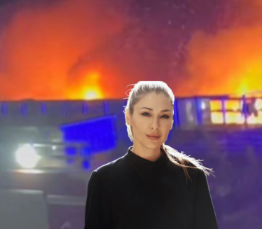 BILO JE STRESNO: Požar ispred stane Kristine Radenković