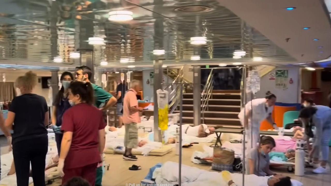 ГОРИ БОЛНИЦА: Хаос у Грчкој - пацијенти леже на поду (ВИДЕО)