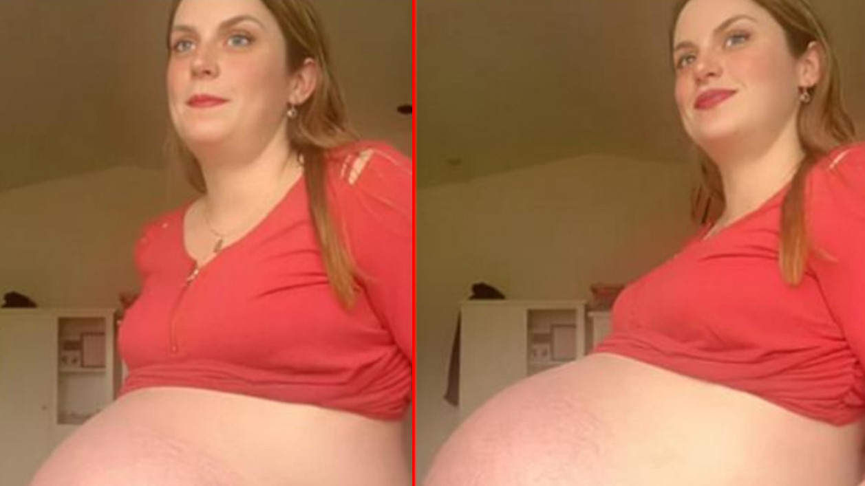 ЖЕНА ДОБИЛА ТРОЈКЕ: Дан пред порођај показала огроман стомак