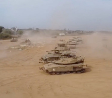U TOKU JE KOPNENA INVAZIJA: Izraelska vojska upada u Gazu