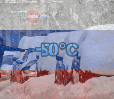 SNEG I DEBELI MINUS OKOVALI RUSIJU U Sibiru izmereno čak -50