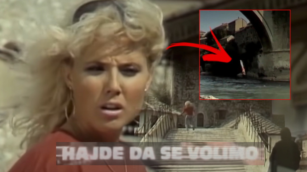 Ko je DUBLER koji je skočio umesto Brene sa mosta u Mostaru?