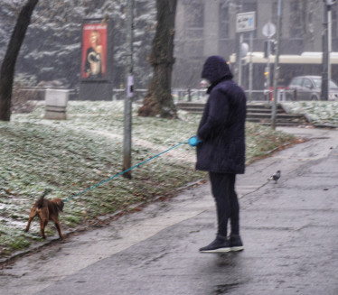 SNEG I KOŠAVA: Pravi zimski dan u Srbiji