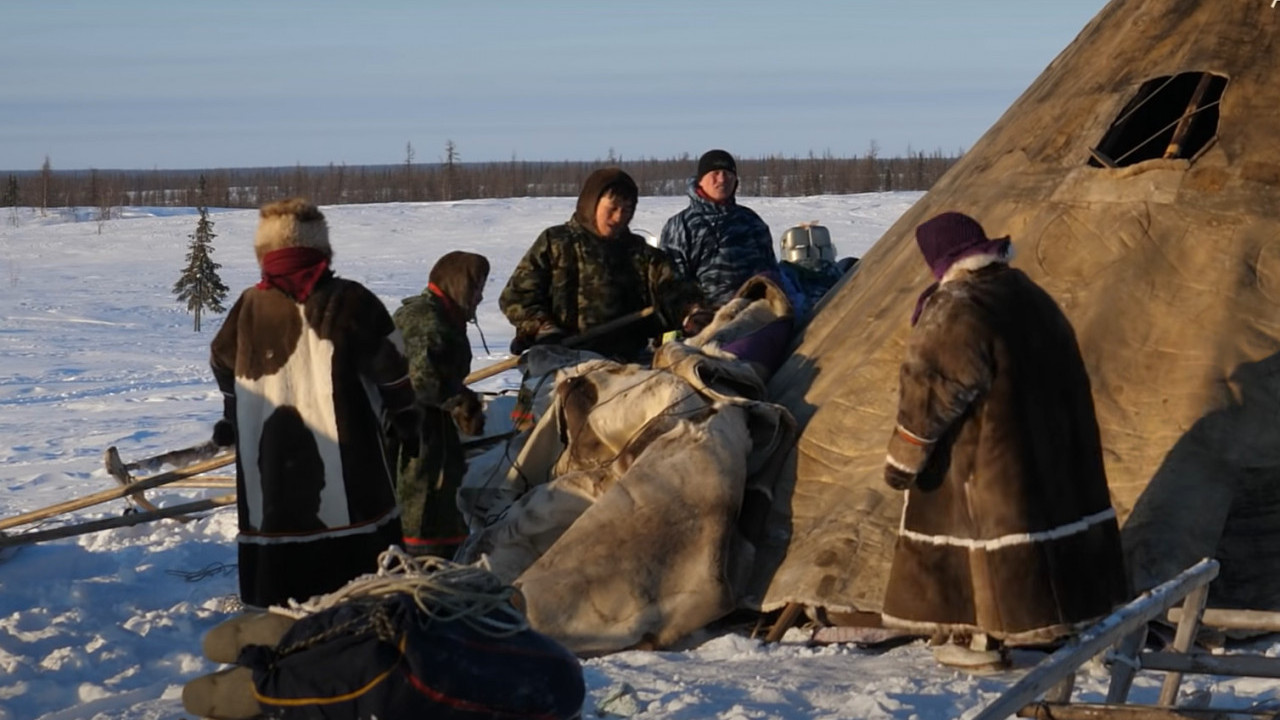 ЖИВЕ НА -50 "Деца ирваса", необично номадско плема из Русије