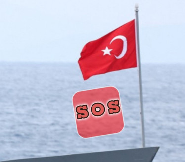 NESTAO S RADARA Potonuo turski brod, od ljudi ni glasa