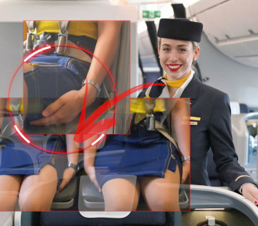 ПОЛОЖАЈ ОСЛОНАЦ: Знате ли зашто стјуардесе седе на рукама