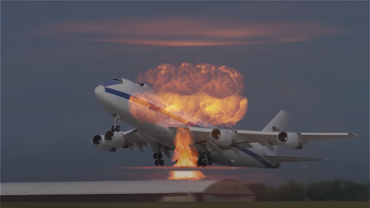 ODOLEVA NUKLEARNOJ BOMBI: Specijalizovani avion sudnjeg dana