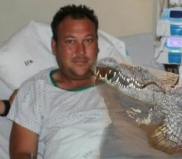 ИЗУДАРАЛА ЗВЕР: Жена спасила мужа од крокодила