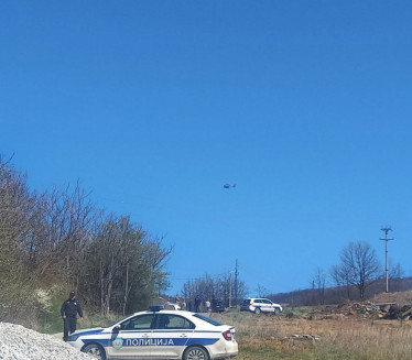 Helikopteri nadleću Banjsko Polje - nadgledanje mesta nestanka