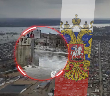 Поплавни цунами ЈУРИ ка великом граду у Русији (ВИДЕО)