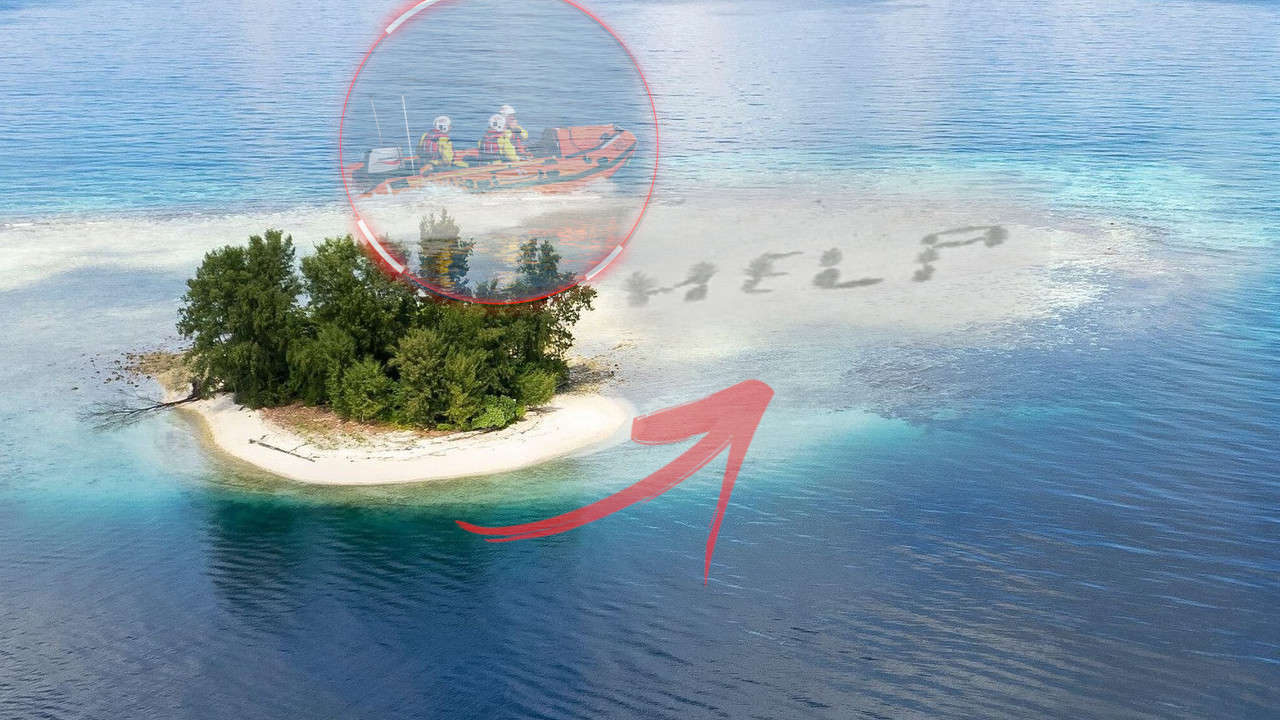 SPASILA IH PORUKA NA PLAŽI Nasukali se na pusto ostrvo VIDEO