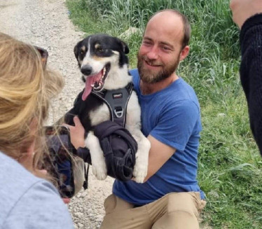 Francuski pas izgubljen u Grčkoj pronađen u azilu u Loznici