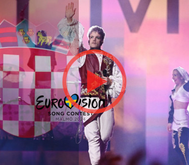 FAVORITI: Vidite šta su Hrvati uradili na sceni Evrovizije